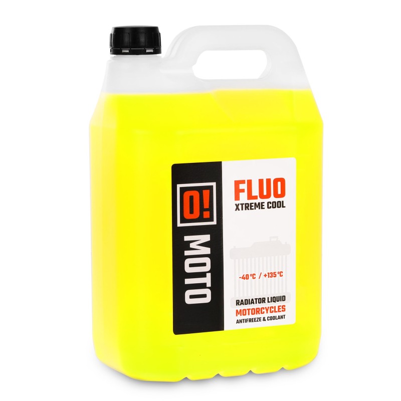 OMOTO PŁYN DO CHŁODNIC 5L O! FLUO XTREME COOL +135 GOTOWY DO UŻYCIA
