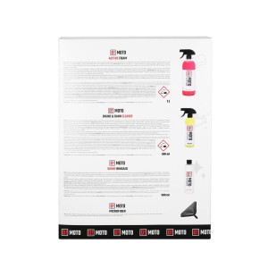 Zestaw prezentowy do mycia i pielęgnacji motocykla O!Care Protection and Shine Moto