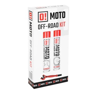 Zestaw do czyszczenia i smarowania łańcucha OMOTO OFF ROAD 2+1 (2 x 750ml) - O!MOTO