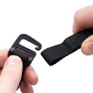 Pasy transportowe Oxford G-Hook 17mm x 2m - kolor czarny