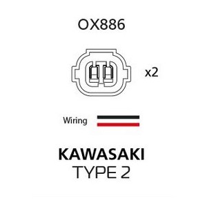 OXFORD PROMOCJA ZŁĄCZE Kierunkowskazów LED i Żarówkowych do Kostki OEM Kawasaki T