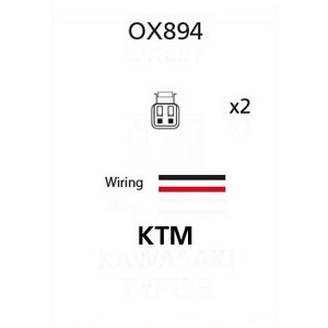 Oxford Złącze do kierunkowskazów LED i żarówkowych do kostki OEM KTM