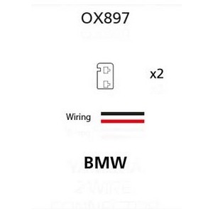 OXFORD PROMOCJA ZŁĄCZE (PRZEWÓD / PRZEJŚCIÓWKA / KABEL / PRZEDŁUŻACZ) KIERUNKOWSKAZÓW LED I ŻARÓWKOWYCH DO KOSTKI OEM BMW