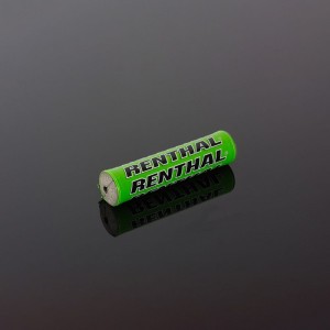 Gąbka na kierownicę Renthal Mini SX Pad 205mm Zielona z logo Renthal