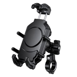 UCHWYT MOTOCYKLOWY BIKETEC ANTYWIBRACYJNY NA TELEFON MONTOWANY NA KIEROWNICĘ