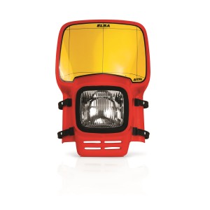 Acerbis lampa przednia Elba uniwersalna czerwona - Lampy przód