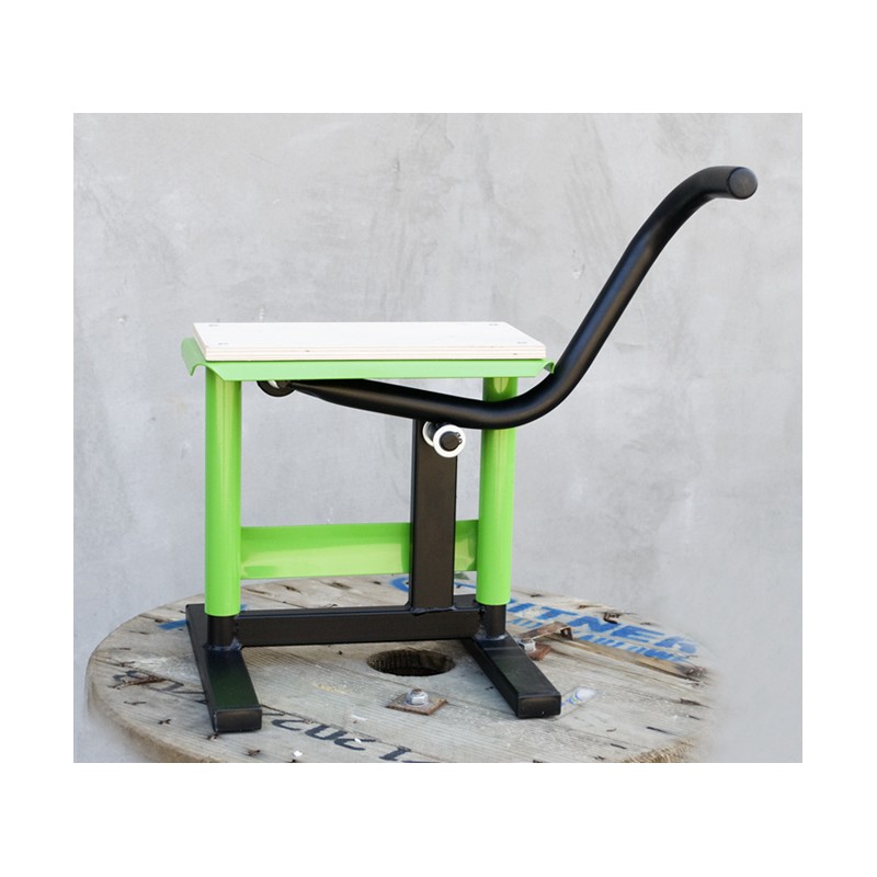 BIKETEC STOJAK/PODNOŚNIK/PODSTAWKA POD MOTOCYKL CROSS ZIELONY/CZARNY