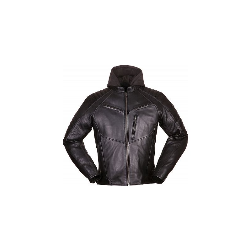 Kurtka skórzana MODEKA BAD EDDIE czarna XXL