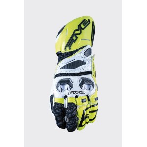 Rękawice skórzane sportowe FIVE GLOVES RFX2 czarno-żółte rozmiar 10