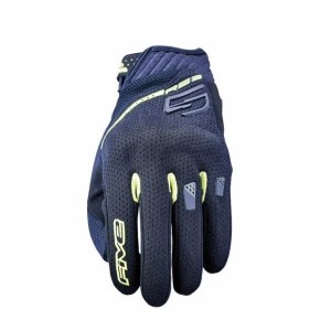 Rękawice tekstylne Five Gloves RS3 EVO czarno-żółte rozmiar 7
