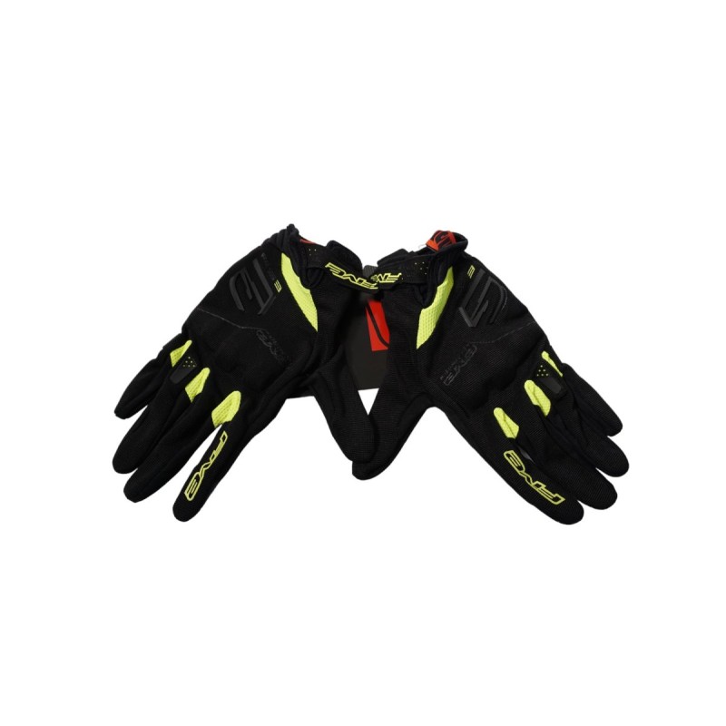 Rękawice tekstylne Five Gloves RS3 EVO czarno-żółte fluo rozmiar 13
