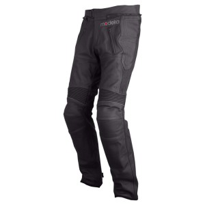 Modeka Wyprzedaż Spodnie Skórzane Hawking Czarny Rozmiar 60