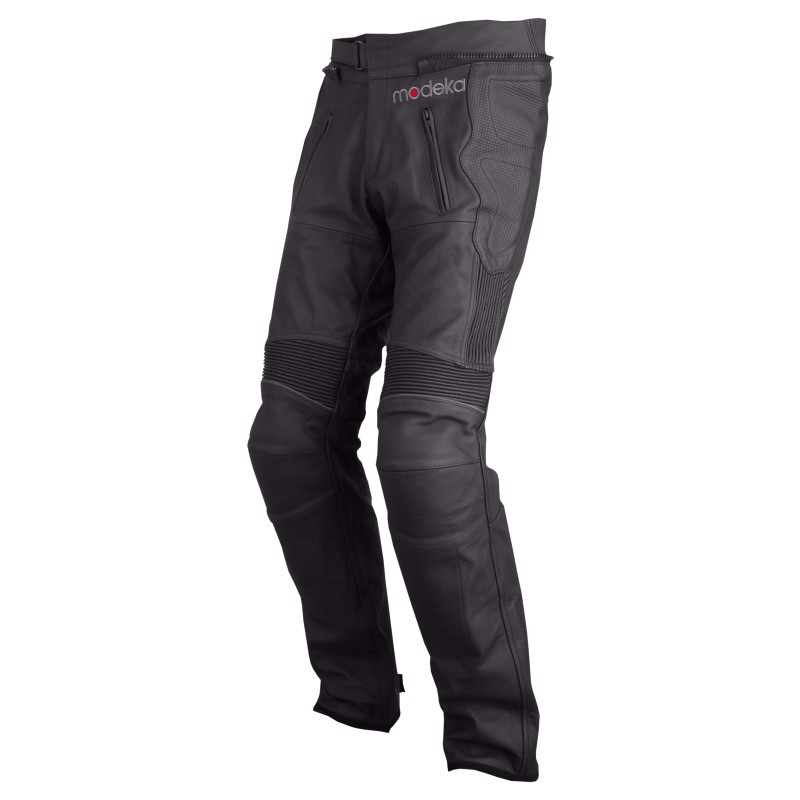 Modeka Wyprzedaż Spodnie Skórzane Hawking Czarny Rozmiar 60