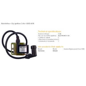 dze cewka zapłonowa motoplat