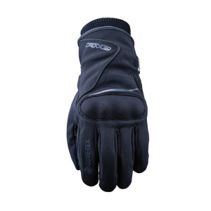 RĘKAWICE SKÓRZANO-TEKSTYLNE FIVE GLOVES STOCKHOLM GTX CZARNE ROZMIAR 10 (L)
