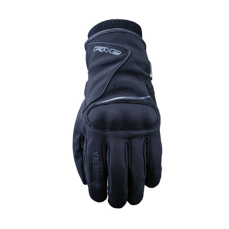 RĘKAWICE SKÓRZANO-TEKSTYLNE FIVE GLOVES STOCKHOLM GTX CZARNY ROZMIAR 12 (XXL)