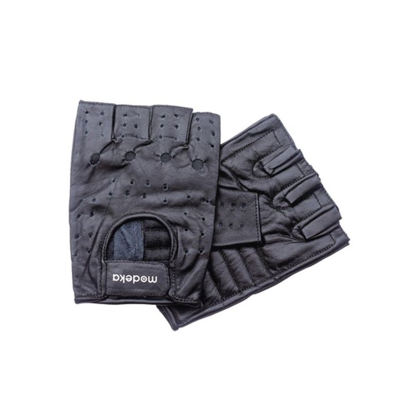 Modeka Rękawice Bezpalcowe Highway Kolor Czarny Rozmiar XS