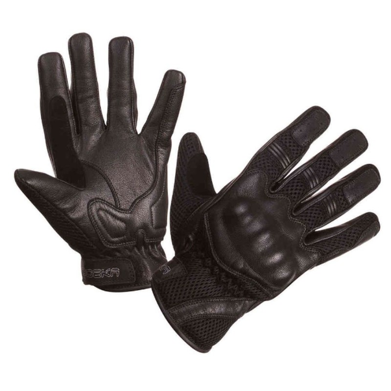 Rękawice skórzane X-AIR kolor czarny rozmiar 10 - Modeka