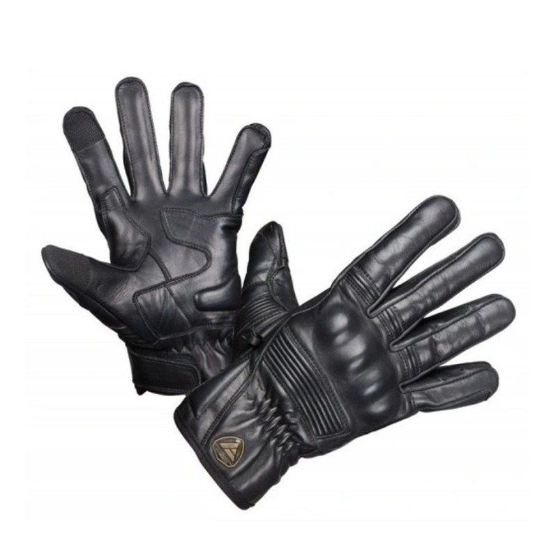 Rękawice skórzane Modeka Steeve II czarne rozmiar 12