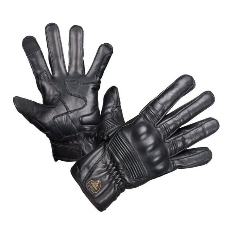 Rękawice skórzane Modeka Steeve II czarne rozmiar 12