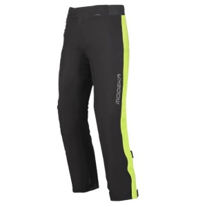 Modeka Spodnie Przeciwdeszczowe Hydroflex Czarny/Neonowy XL