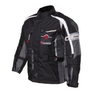 Kurtka MODEKA EL CHANGO Junior czarno-szara 164