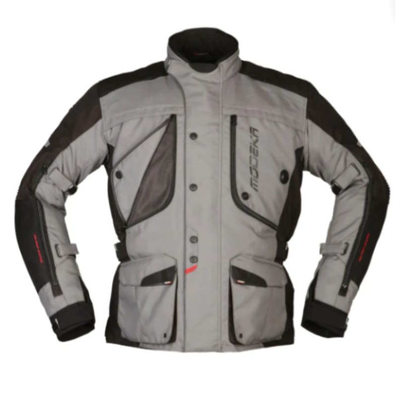 Modeka Kurtka Aeris II Szary/Czarny XXL - Sklep Moto
