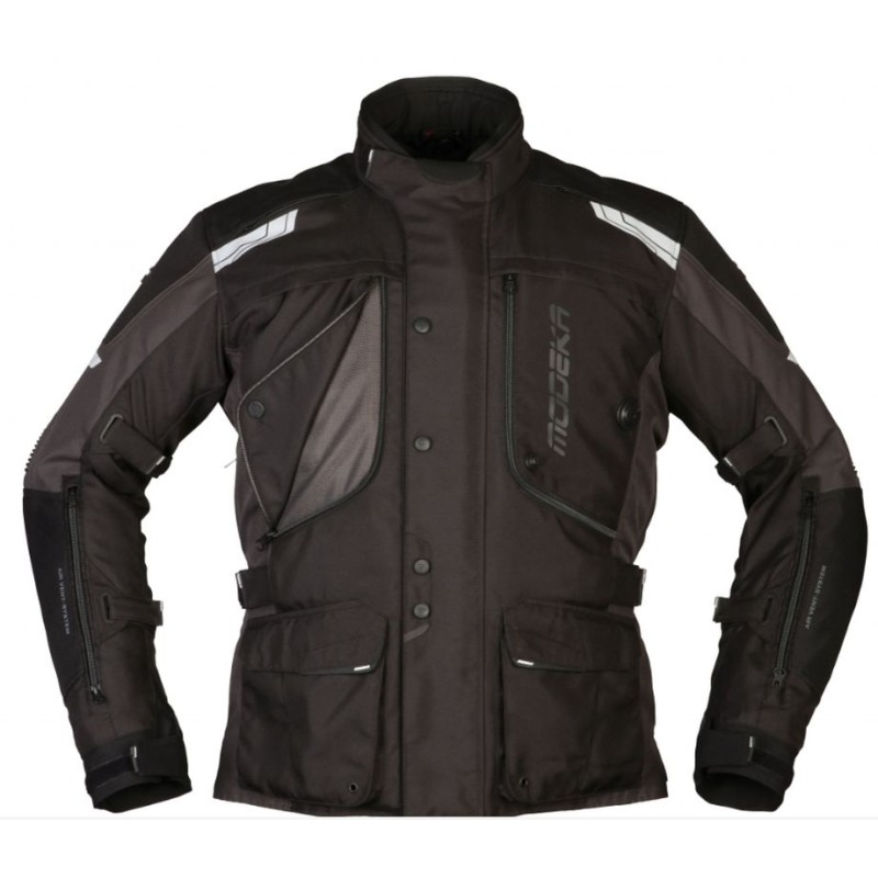 MODEKA KURTKA AERIS II KOLOR CZARNY/CIEMNOSZARY ROZMIAR 3XL