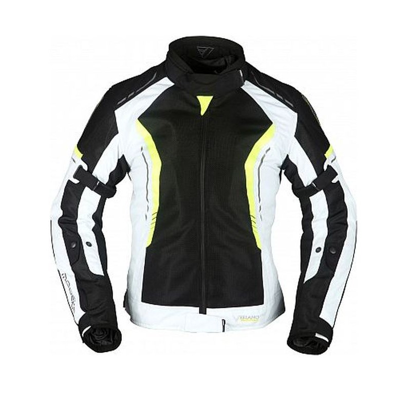 Modeka Kurtka Khao Air Lady Czarno-Popielato-Neonowa Rozmiar 34