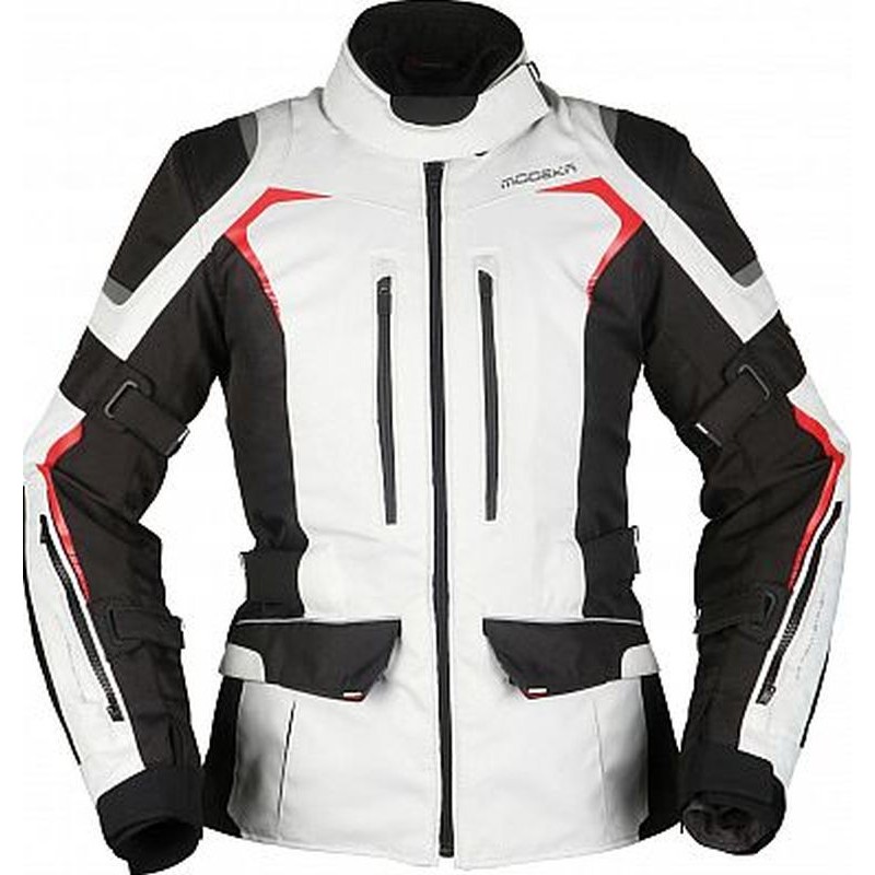 Kurtka Modeka Elaya Lady czarno-biała rozmiar 38 - Moda damska