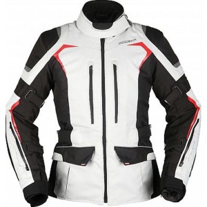 Kurtka damska Modeka Elaya Lady czarno-biała rozmiar 40