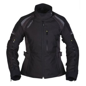 Kurtka damska MODEKA AMBERLY w kolorze czarno-ciężkim szarym rozmiar 38