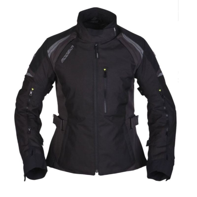 Kurtka damska MODEKA AMBERLY w kolorze czarno-ciemnoszarym, rozmiar 40