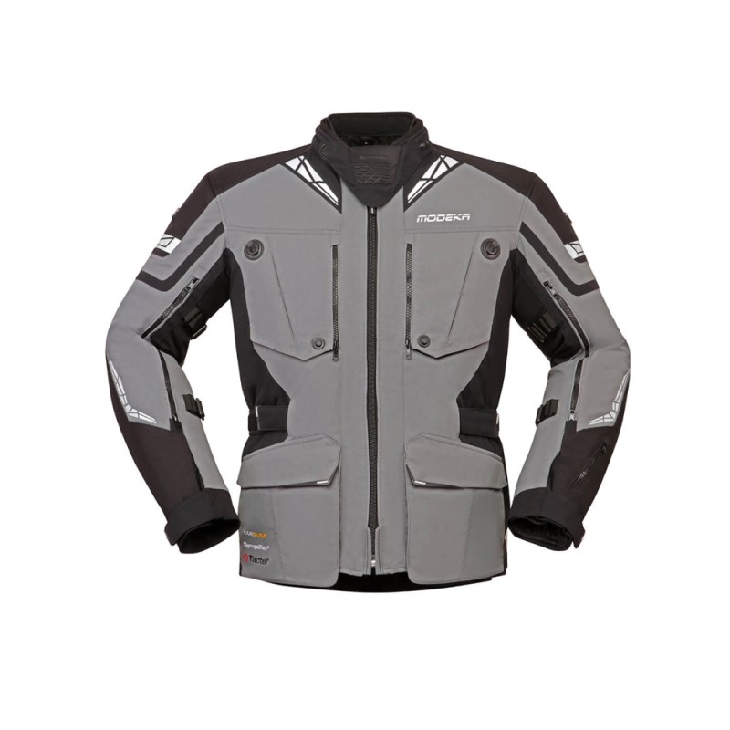 Kurtka Modeka Panamericana II Szary-Czarny Rozmiar L