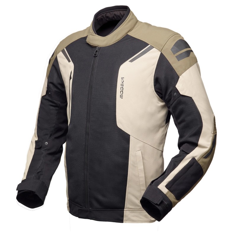 Modeka Kurtka Khao Air II Kolor Czarny/Piaskowy/Khaki Rozmiar L
