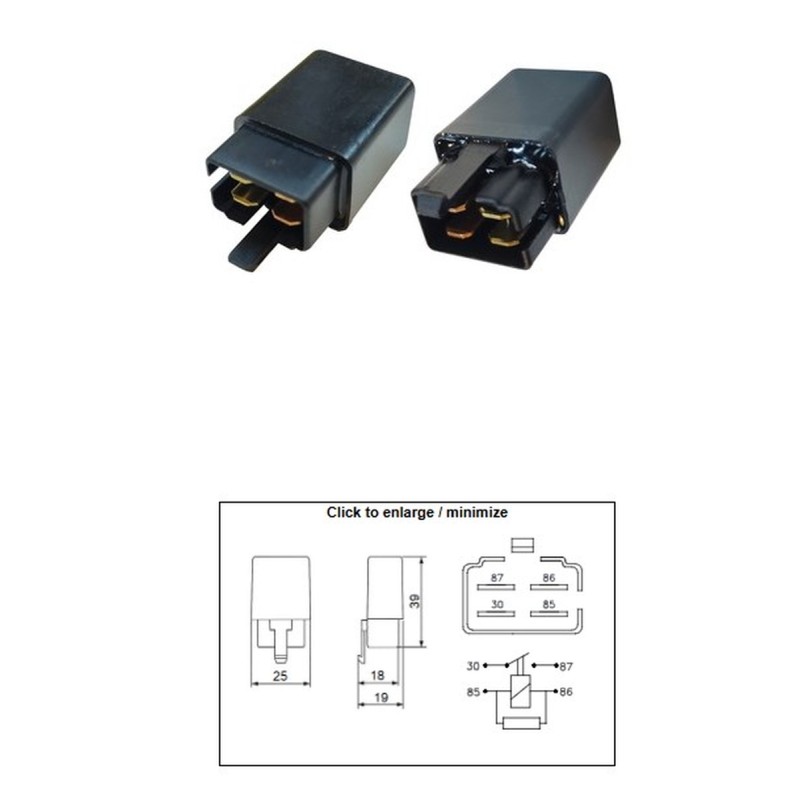 Dże Przekaźnik Rozrusznika Aprilia; BMW; Derbi; Honda; Kymco; Moto Guzzi - OEM AP8212469; AP8224462; 61137707940; 38501-GN2-014