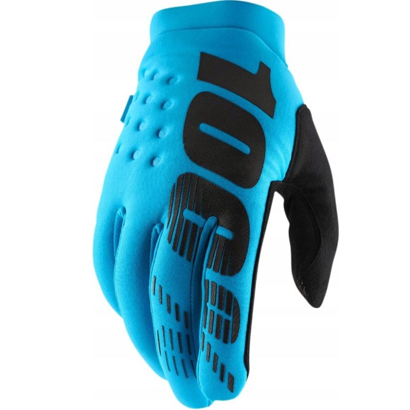 100 PROCENT RĘKAWICE CROSS/ENDURO BRISKER TURQUOISE KOLOR TURKUSOWY ROZMIAR M