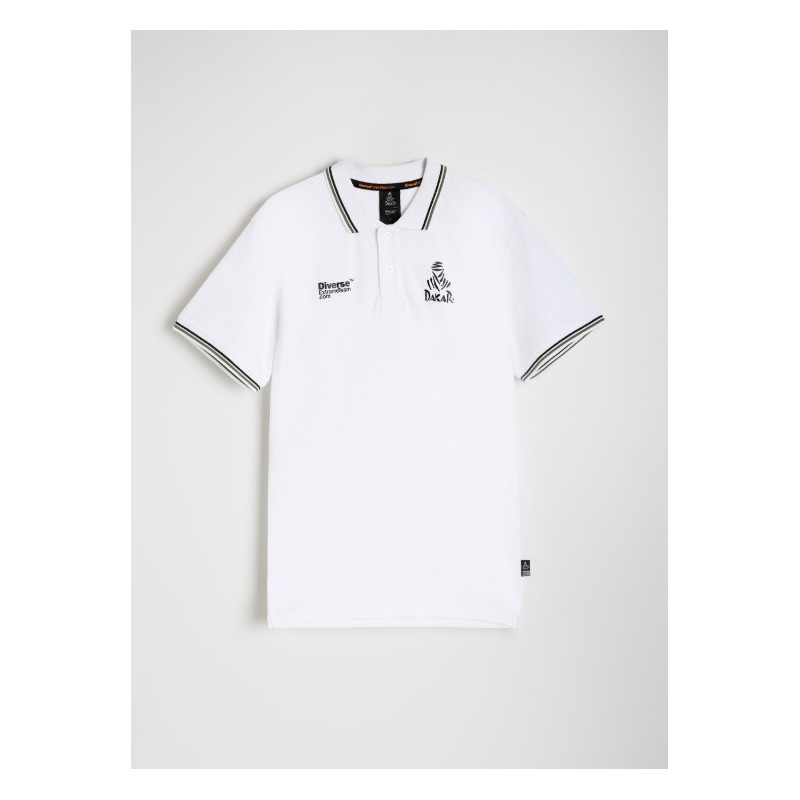 DIVERSE PROMOCJA KOSZULKA POLO DKR P 07 BIAŁA XL