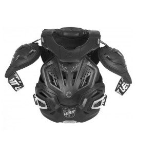 LEATT OSŁONA KLATKI PIERSIOWEJ Z OSŁONĄ SZYI / KARKU NECK BRACE MODEL FUSION VEST 3.0 BLACK XXL
