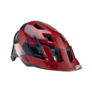 Kask rowerowy dziecięcy Leatt MTB AllMtn 1.0 Junior V22 - czerwony/granatowy rozmiar XS