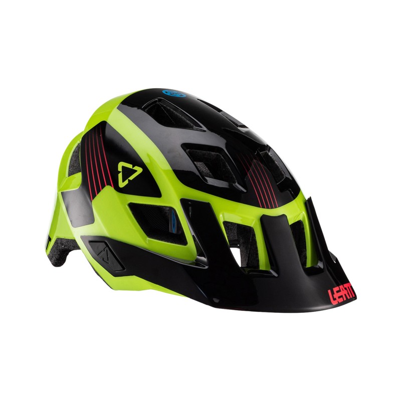 LEATT KASK ROWEROWY DZIECIĘCY MTB ALLMTN 1.0 JUNIOR V22 HELMET LIME ŻÓŁTY FLUO/CZARNY XS
