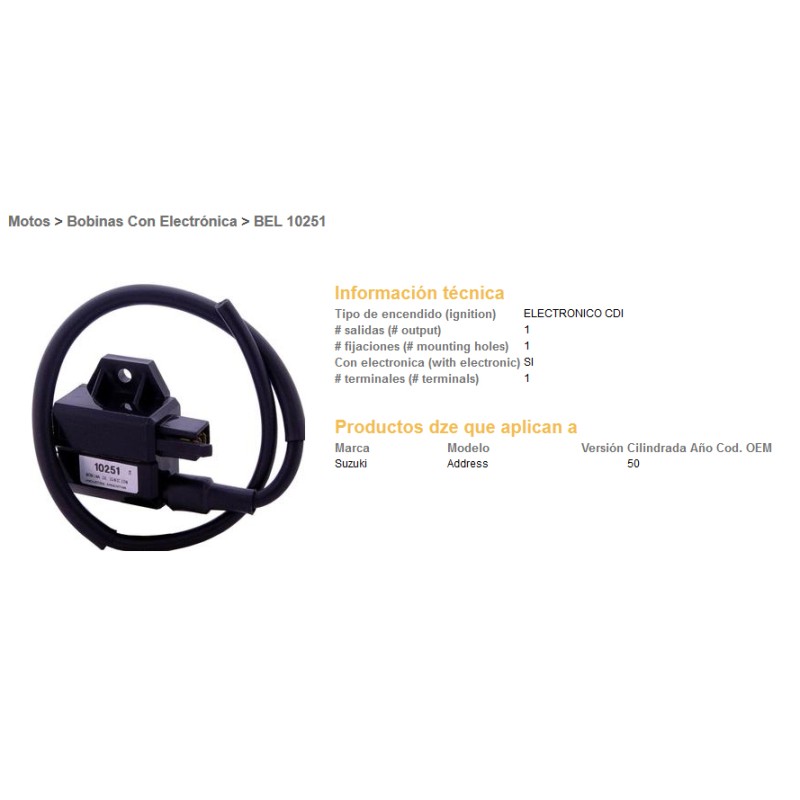 Cewkomoduł Suzuki Address 50 - wszystkie roczniki