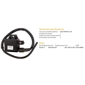 Cewka zapłonowa Suzuki LT 80 Quad Sport '87-'01 (33410-40B00)