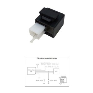 Dze przekaźnik rozrusznika KTM 125 Duke '17-'20; 200 Duke '21; 390 Duke '17-'21; RC 125 '17-'20; RC 390 '16-'21; Husqvarna