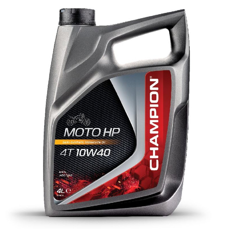 Champion Olej Silnikowy Moto HP 4T 10W40 4L MA2 Półsyntetyczny (AKC)