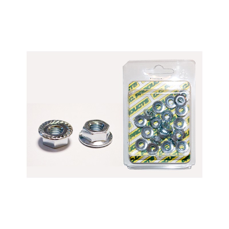 CC Nakrętki z kołnierzem M6 (20 szt.) (1083-005) - CC PRODUCTS