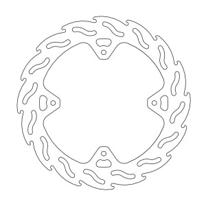 Tarcza hamulcowa tył do Honda CRF 250/450 '04- | MOTO-MASTER PROMOCJA 240mm