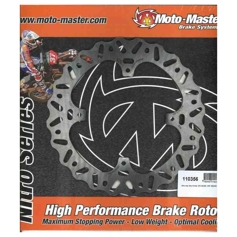Tarcza hamulcowa tył Nitro Honda CR 125/250 '02-07, CRF 250/450R '04-'21 (240x121,5x4)