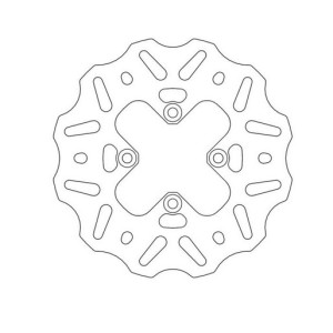 Tarcza hamulcowa tył do KTM SX 65, Husqvarna TC 65, GasGas MC 65 - MOTO-MASTER