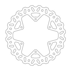 Tarcza hamulcowa tył Nitro Yamaha YZ/YZF 245mm - MOTO-MASTER